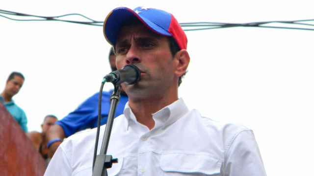 Henrique Capriles, ex candidato presidencial.