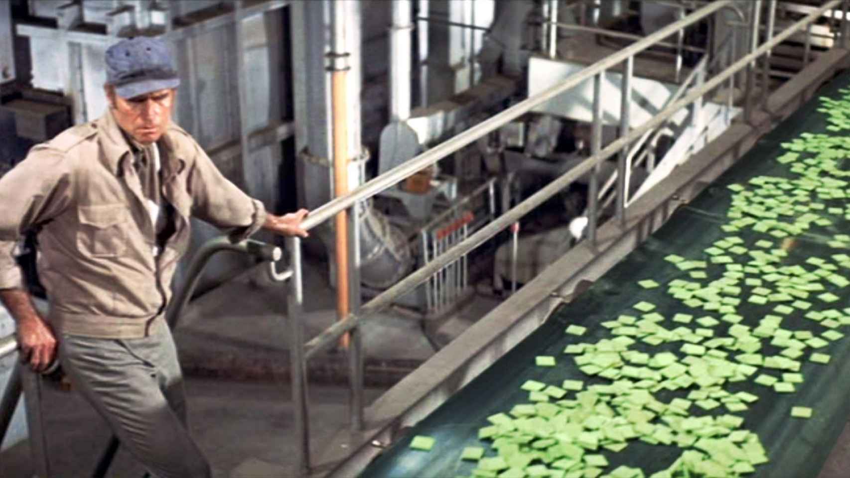 Fotograma de la película Soylent.