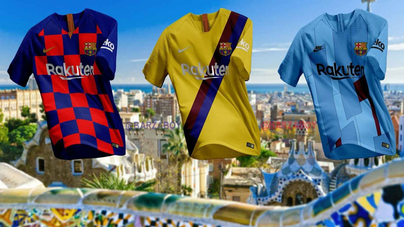 Así podría ser la nueva camiseta del Barcelona para la próxi