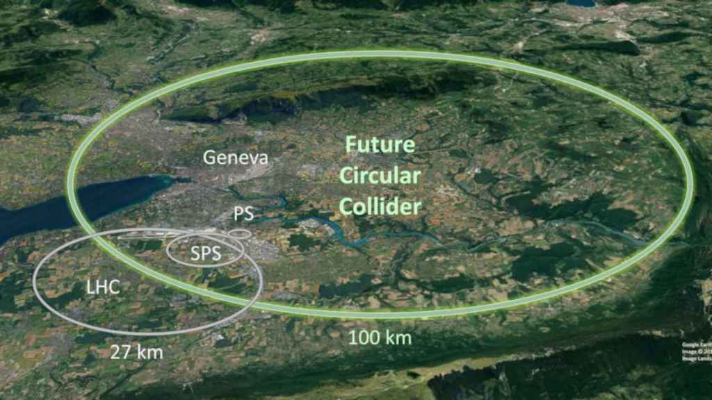 Resultado de imagen de El diÃ¡metro del LHC