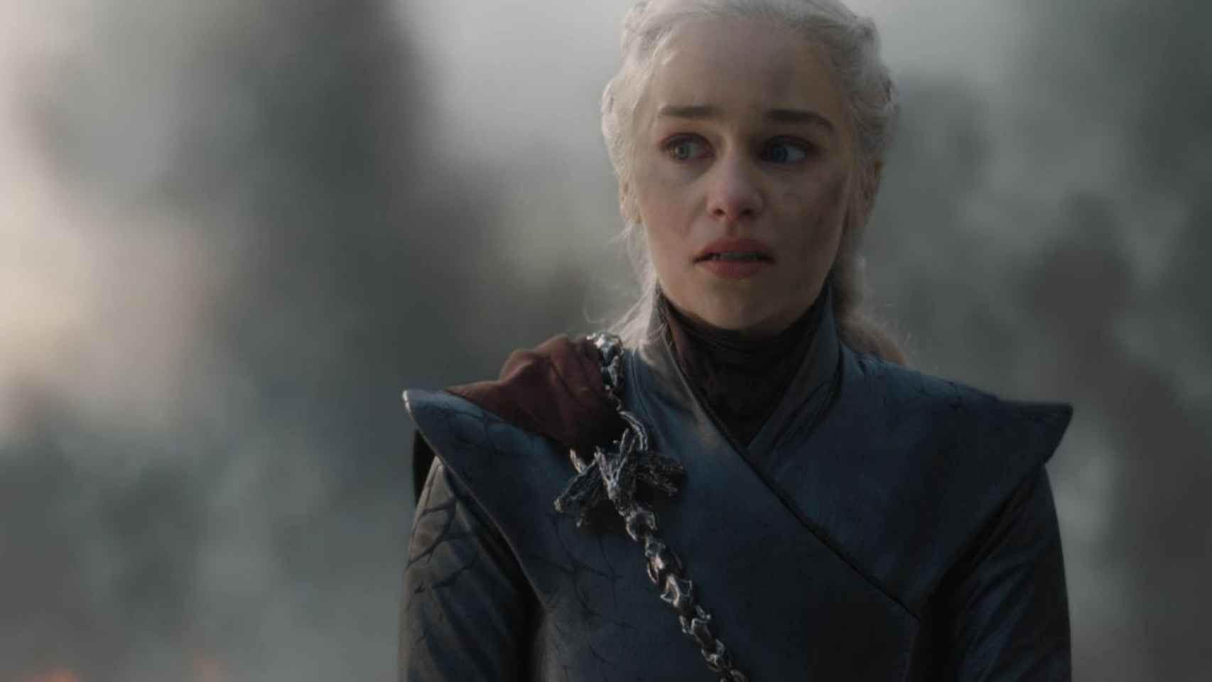 Daenerys en su dragón antes de liarla parda.