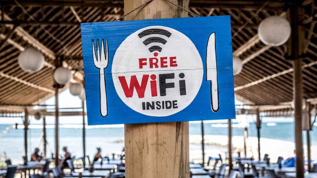 WiFi gratuito. Proteccion de datos.